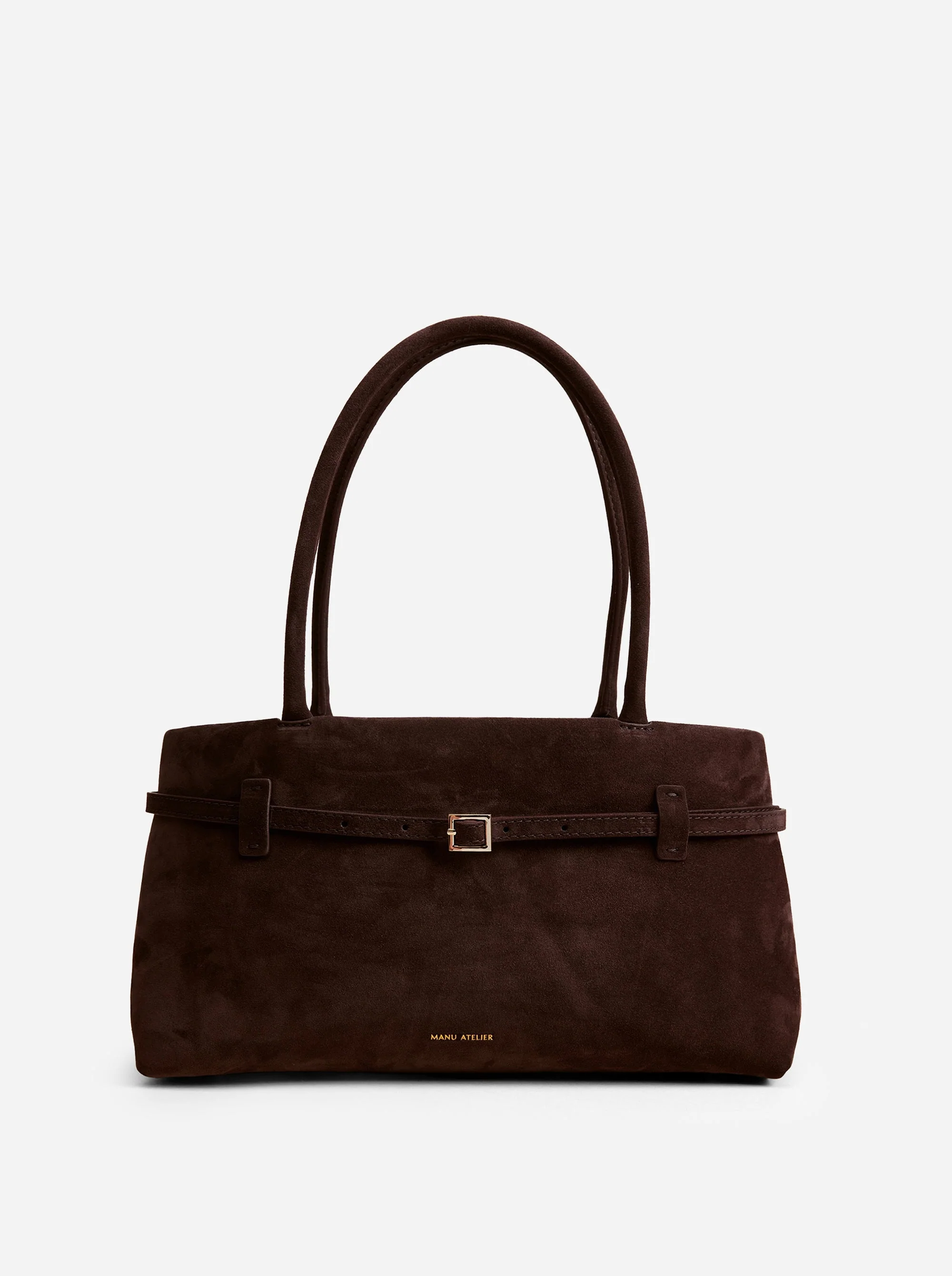Le Cambon East West Deep Brown Suede