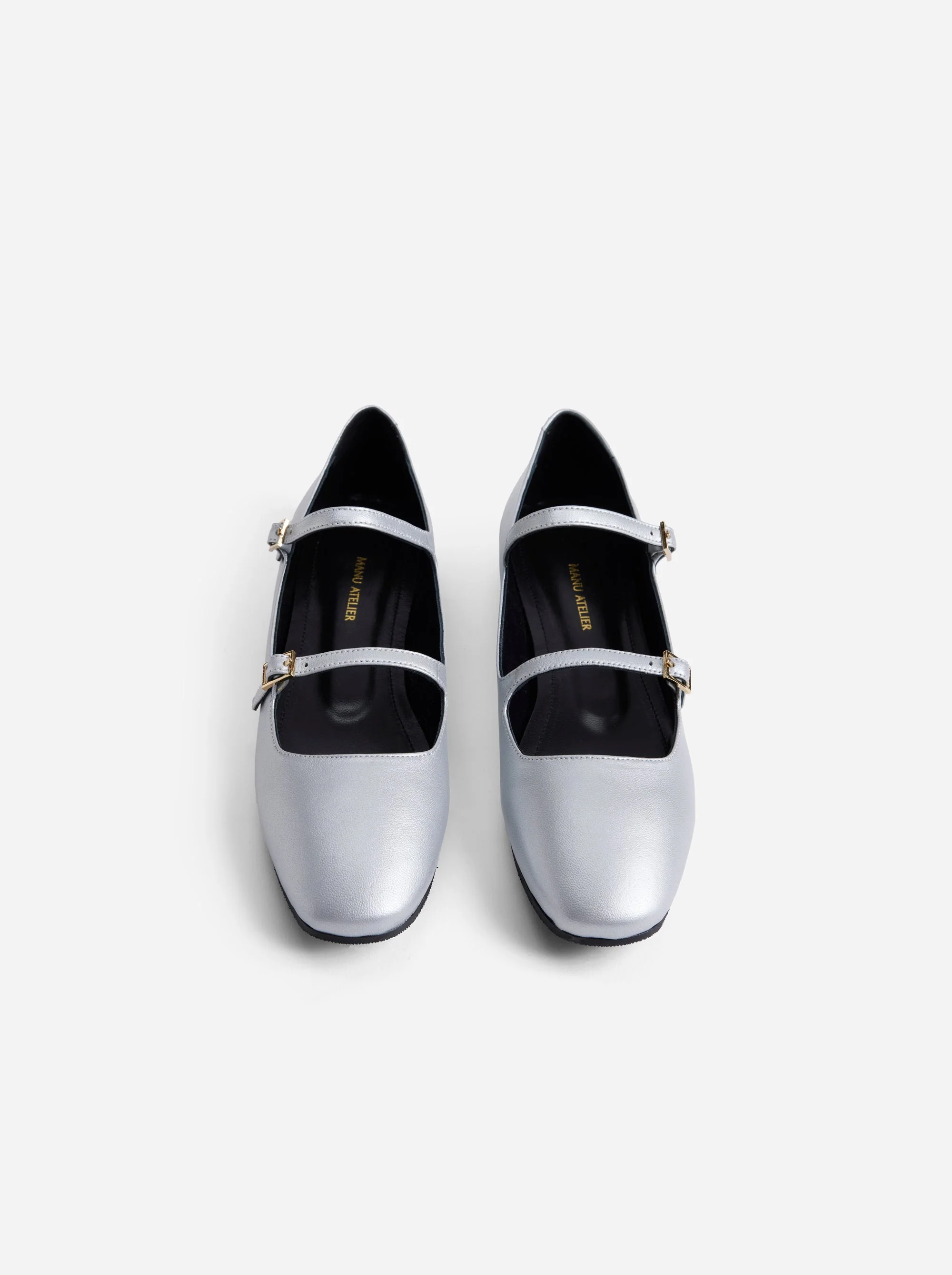 Manu Ballet Flats With Double Belt Magic Soft - Image 2
