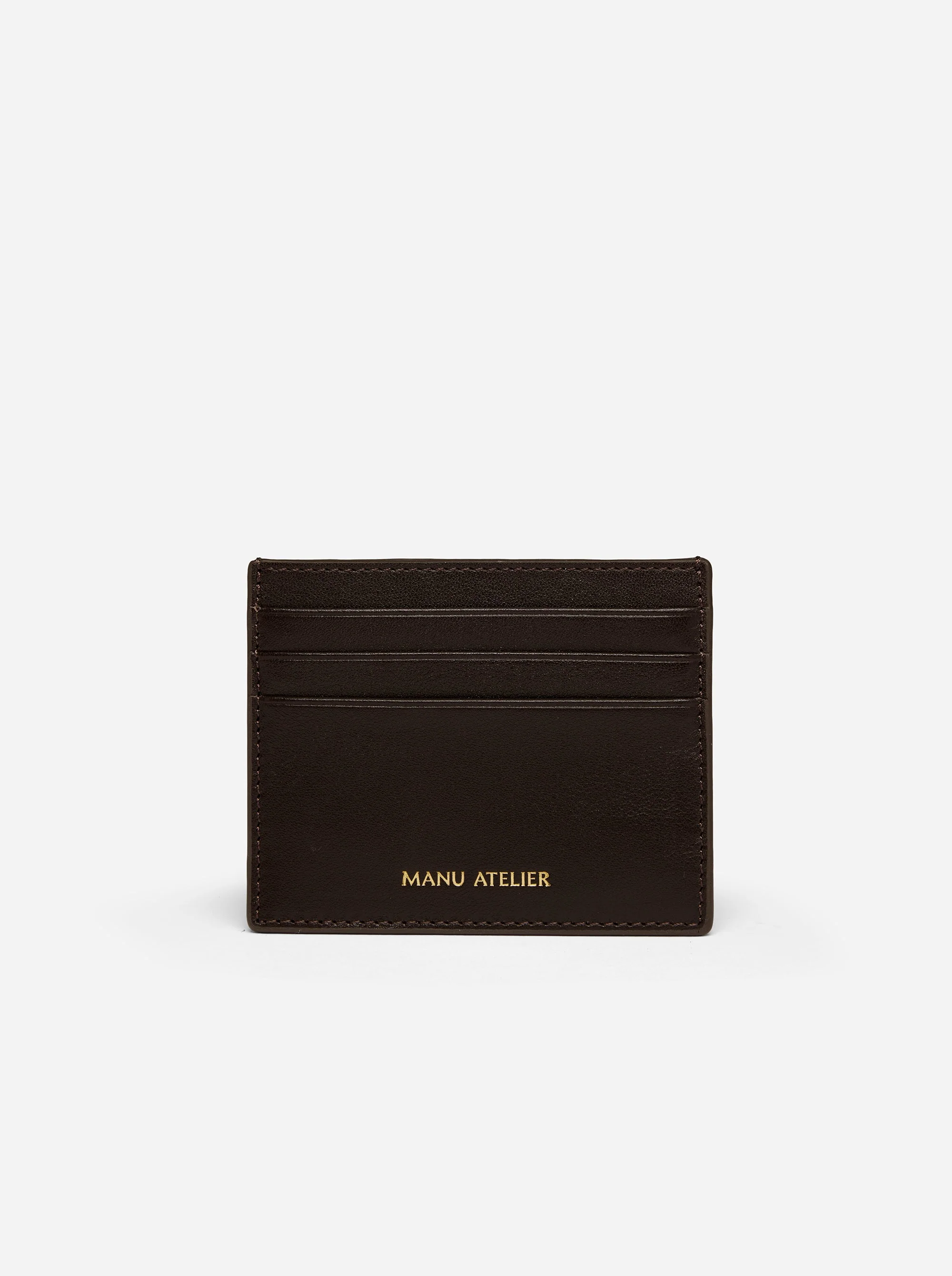 Manu Cardholder Bitter Brown