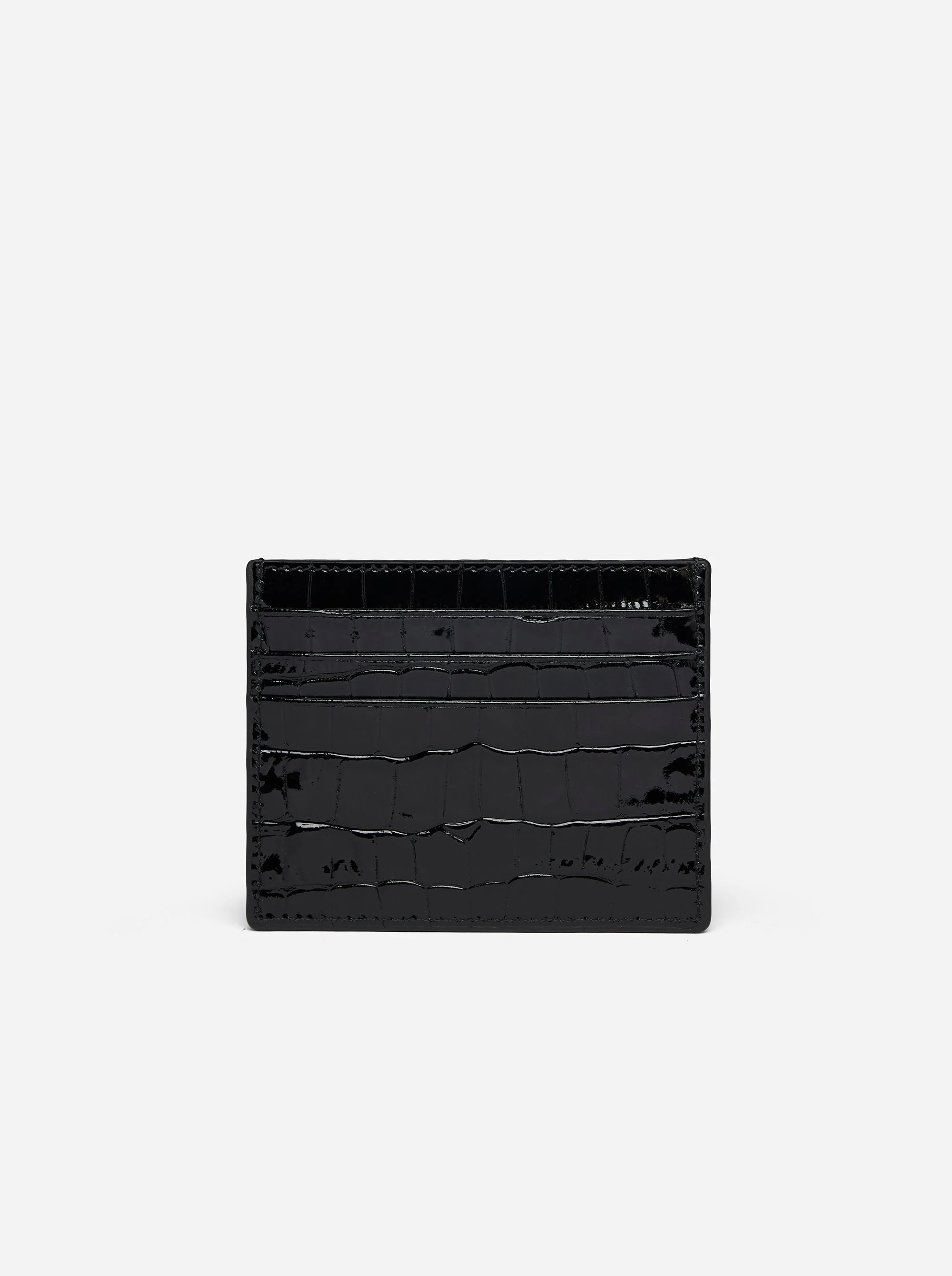 Manu Cardholder Black Croc - Image 2
