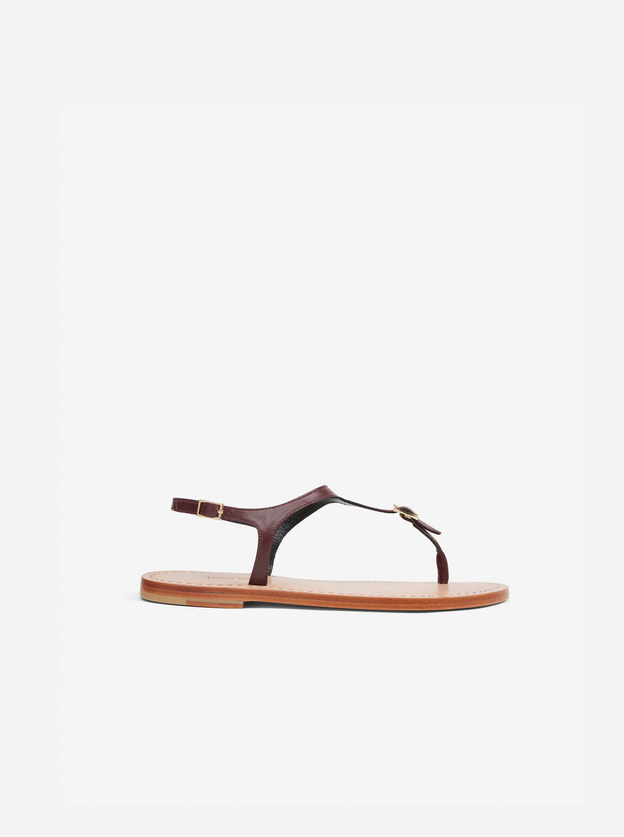Sandals du Jour Reddish Brown Soft