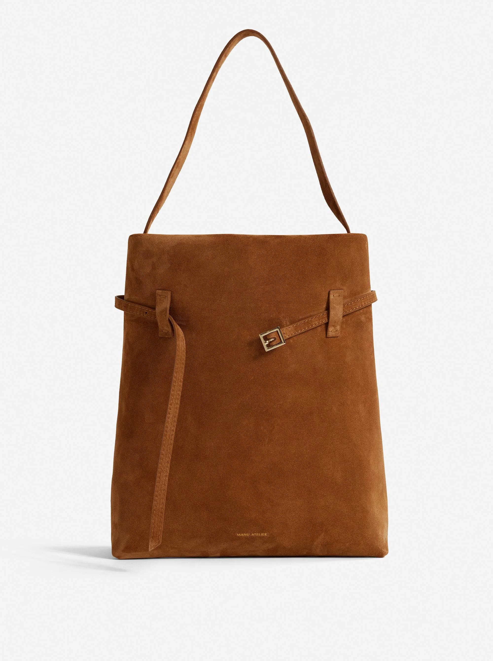 Tote du Jour Camel Suede - Image 2
