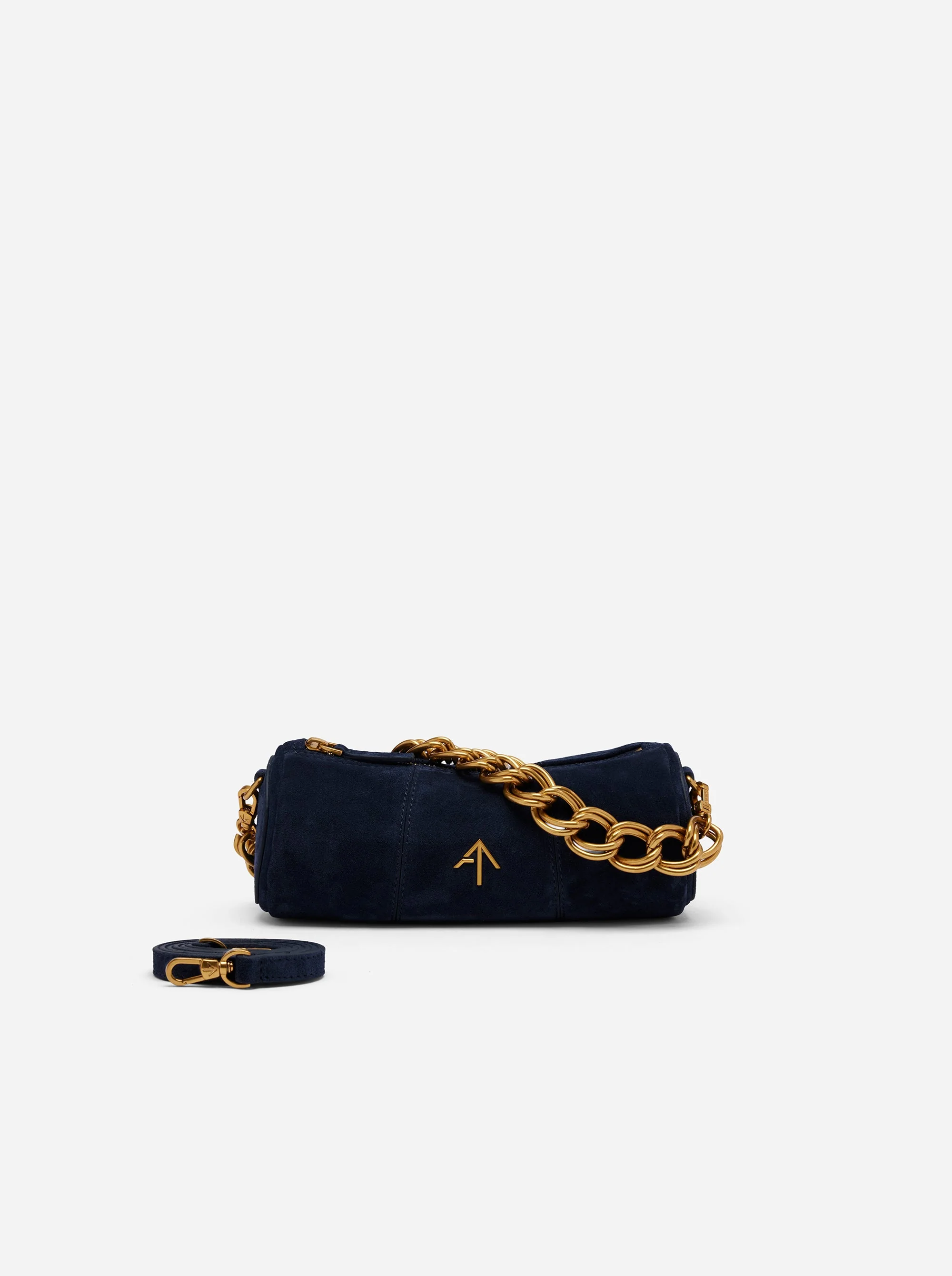 XX Mini Cylinder Dark Navy Suede