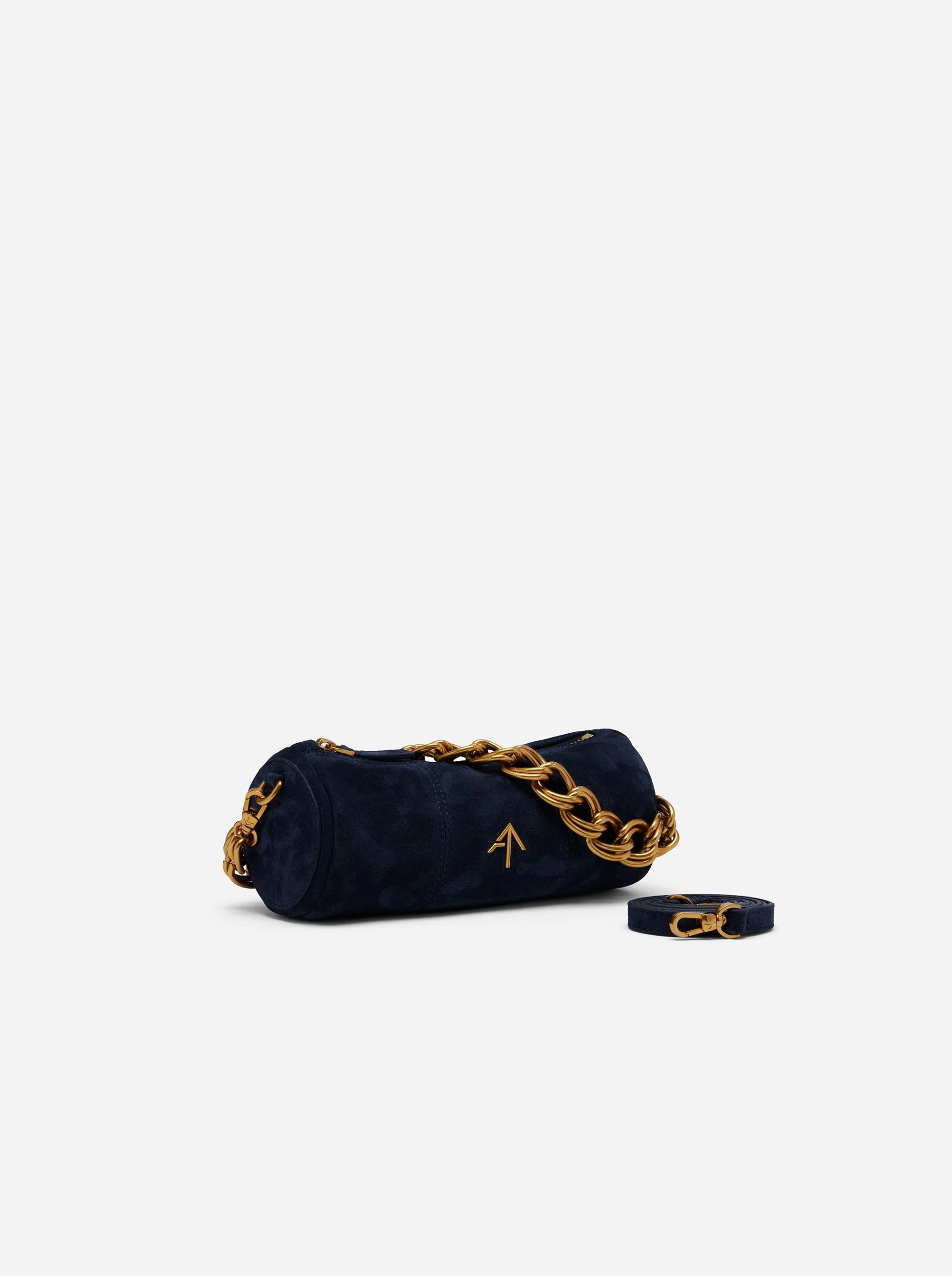XX Mini Cylinder Dark Navy Suede - Image 2