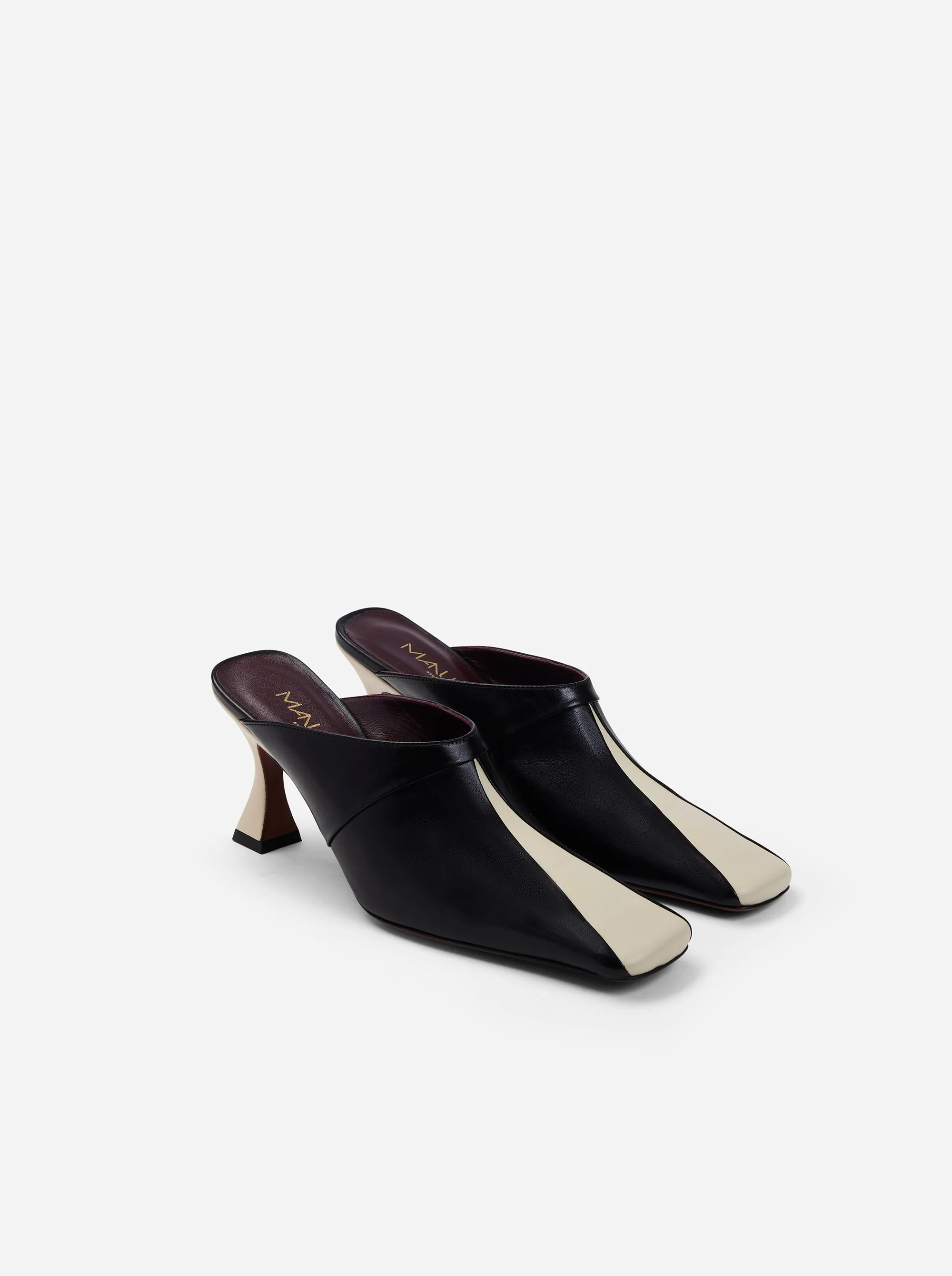 XX Mules Vanilla & Black - Image 2